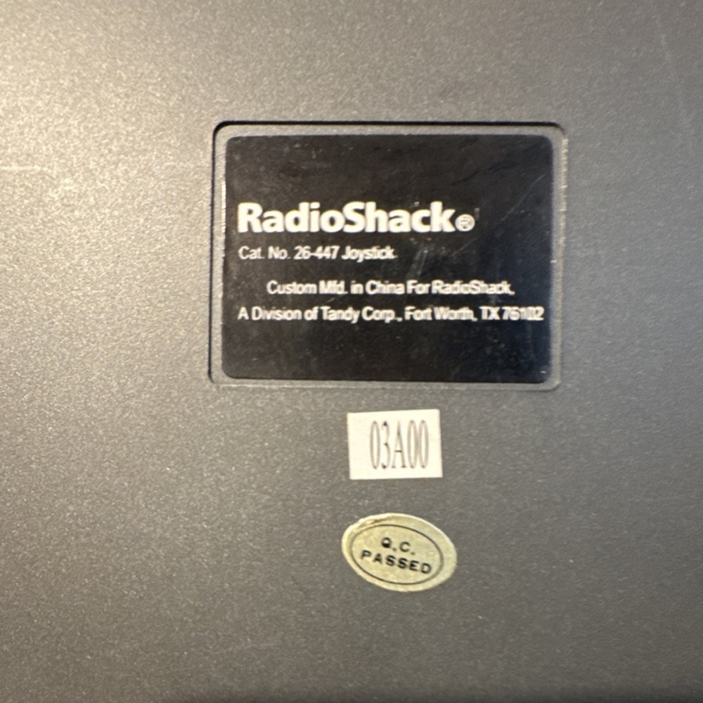 RadioShack 26-447 Wired Joystick Parallel IEEE 1284 Interface