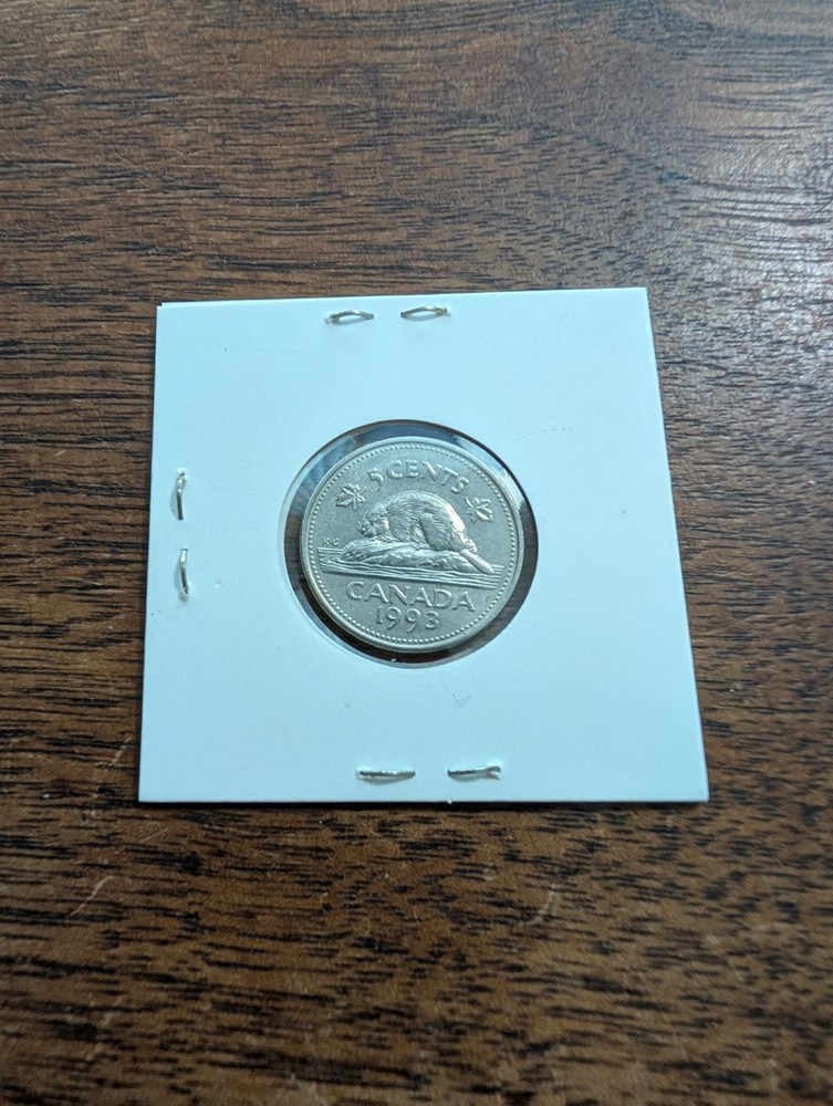 1993 Canada 5 Cents