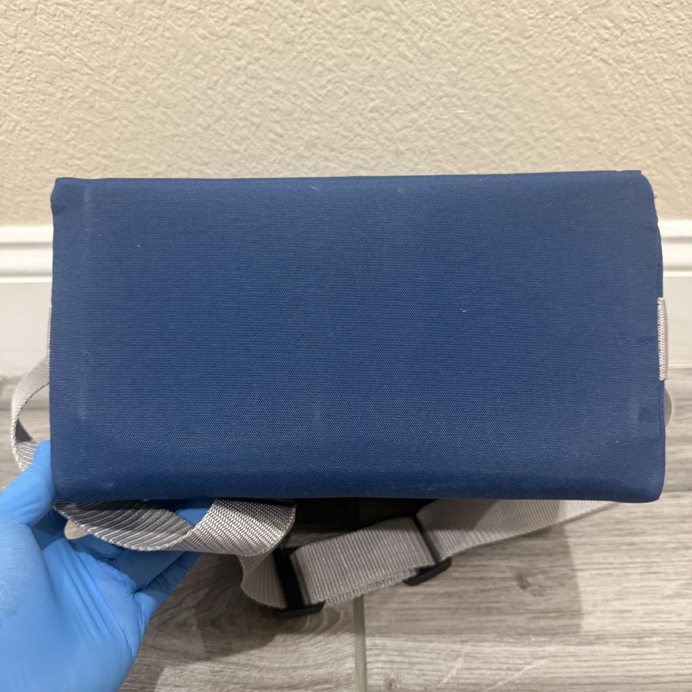 Blue Case Logic CD Carry Bag with Strap - 28 CD Case Holder