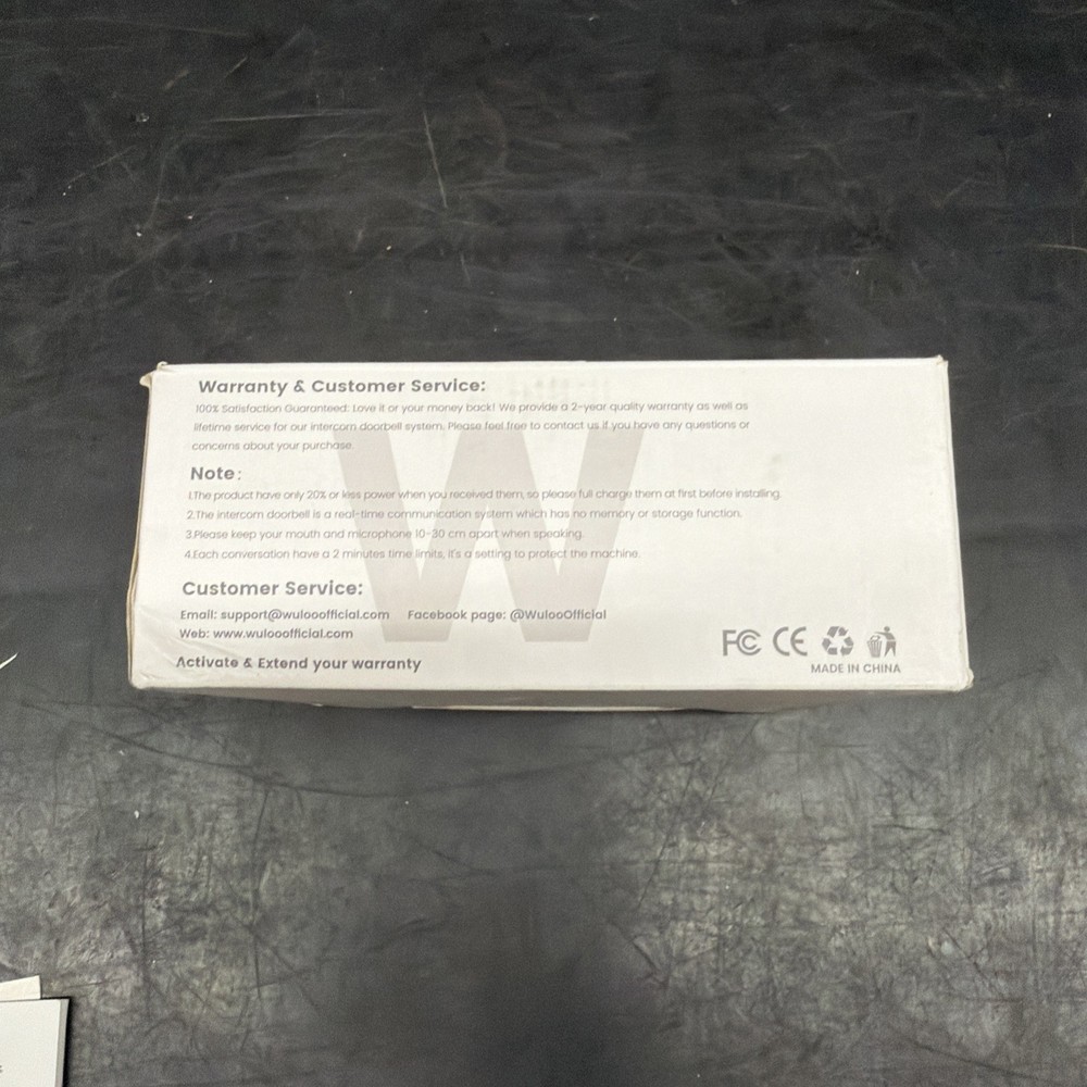 Hands Free Wireless Intercom Doorbell for Home Classroom Two-Way Communicator...