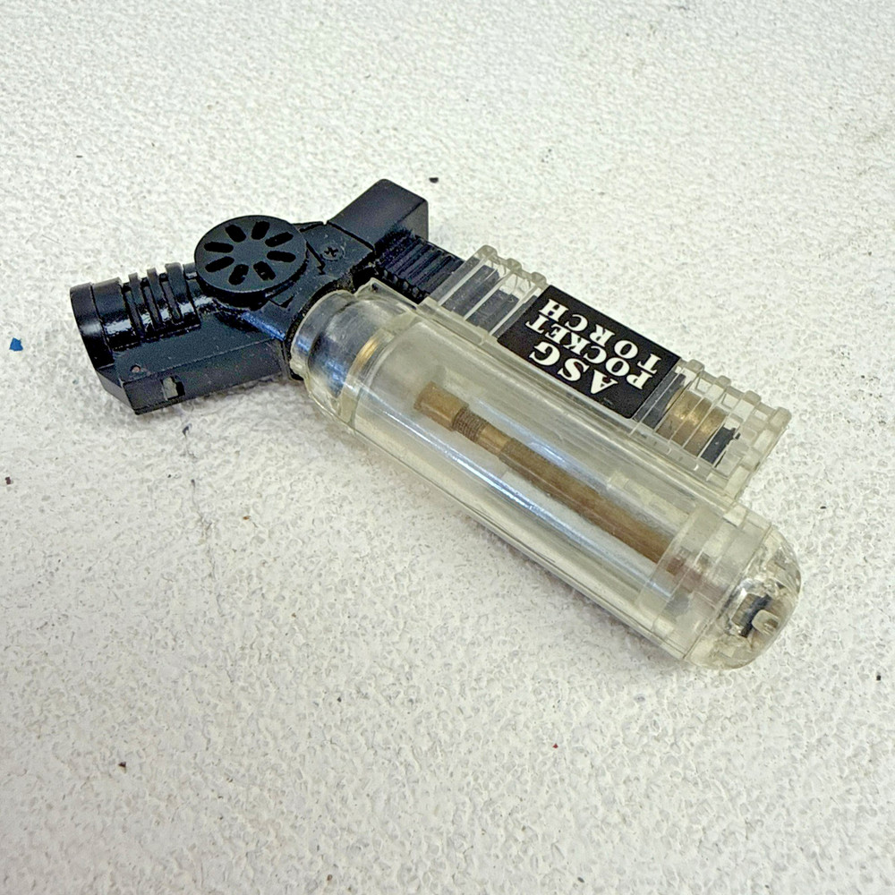 Vintage ASG Pocket Torch Cigar Lighter