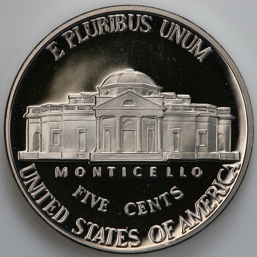2001 S Gem DCam Proof Jefferson Nickel