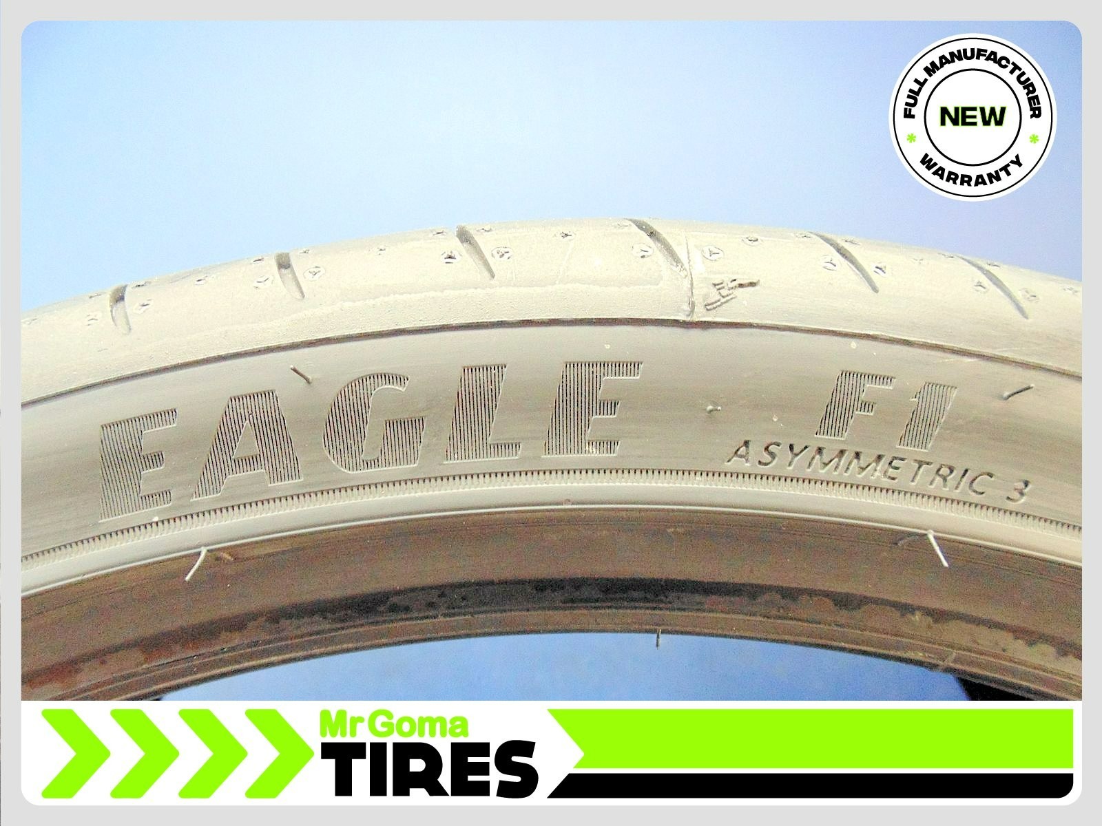 2 New Goodyear Eagle F1 Asymmetric 3 305/30ZR21 104Y XL NF0 Tires - 3053021