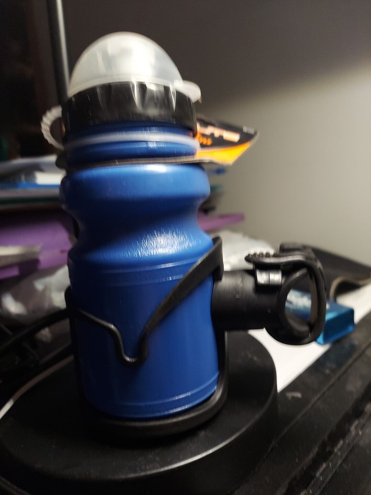 Bottle Sunlite 10oz w/Cage Kids Blue
