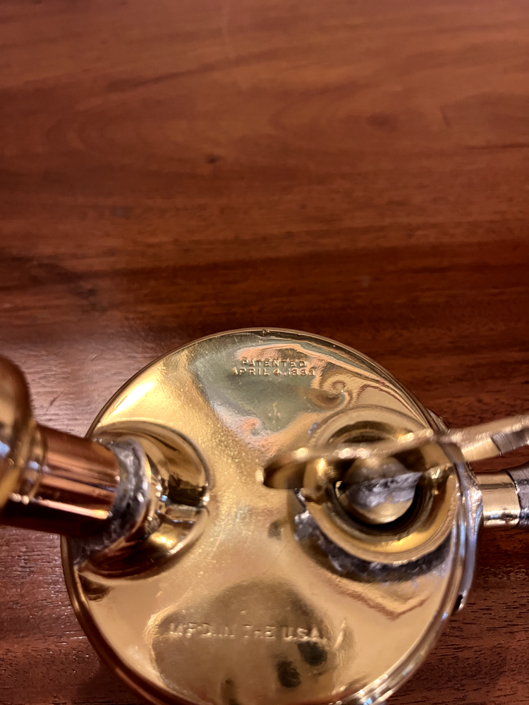 Antique Copper Blow Torch Patented 1893