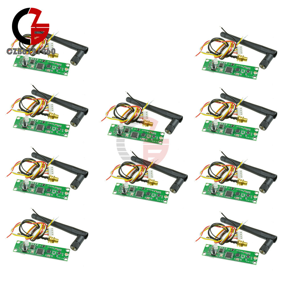 1-10PCS Wireless DMX512 PCB Board LED Controller Modules Transmitter Receiver