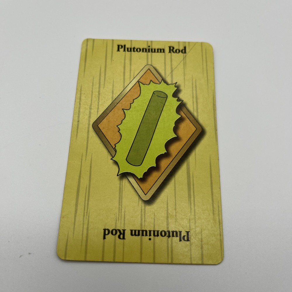 6 Weapon Cards The Simpsons Clue 2002 Replacement Part