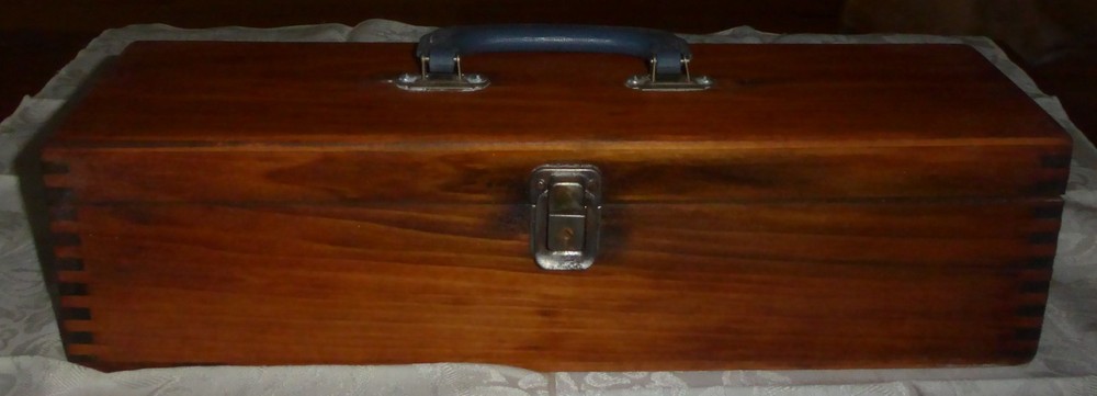 Vintage Nega File Co. Wood Box