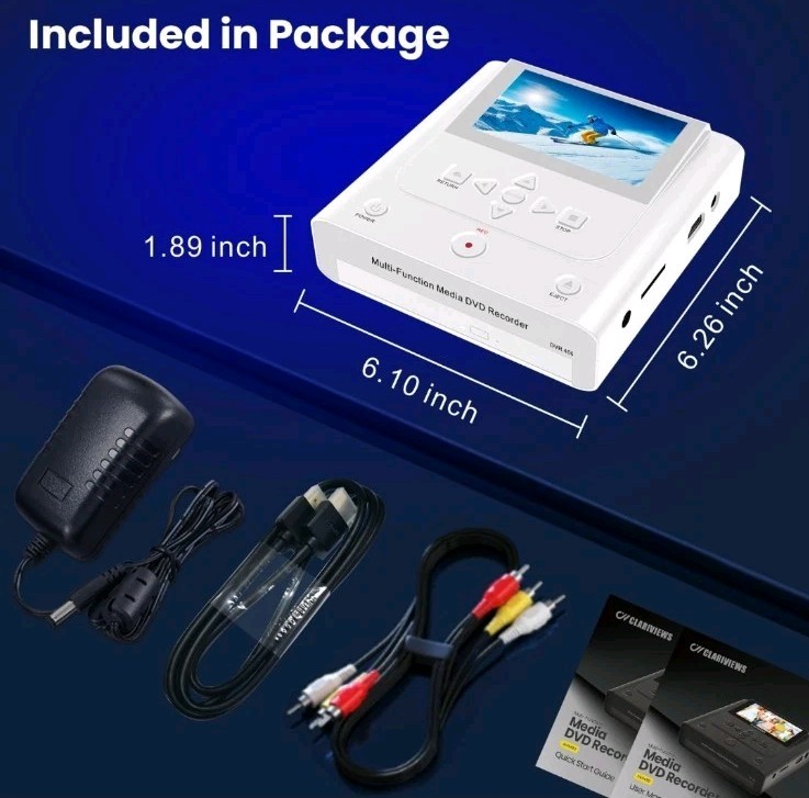 Clairviews DVD Recorder- Brand New