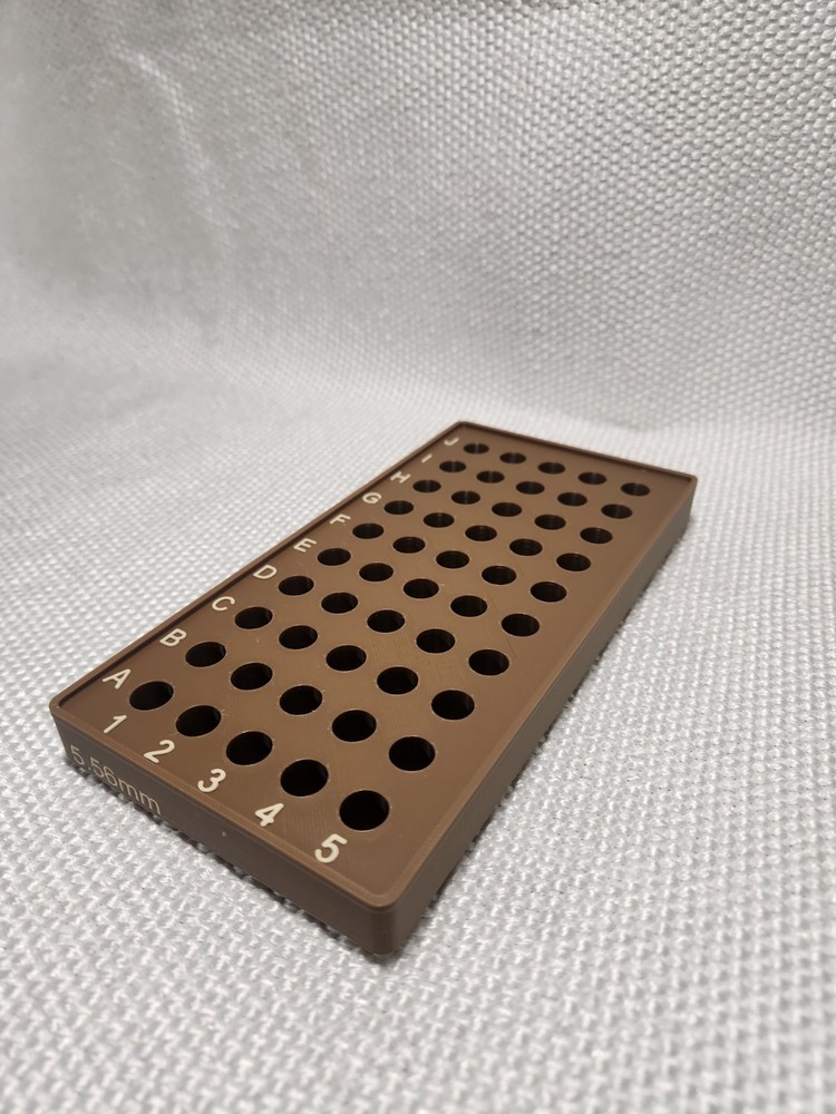 5.56 50rd reloading tray, Stackable, Different color options