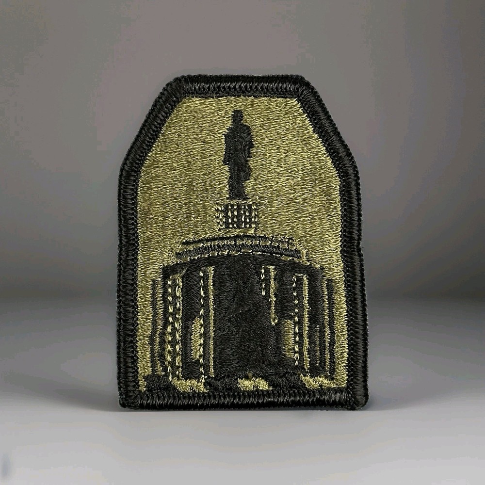 U.S. Army Oregon National Guard Patch (subdued) First design Old 1950's-1990's