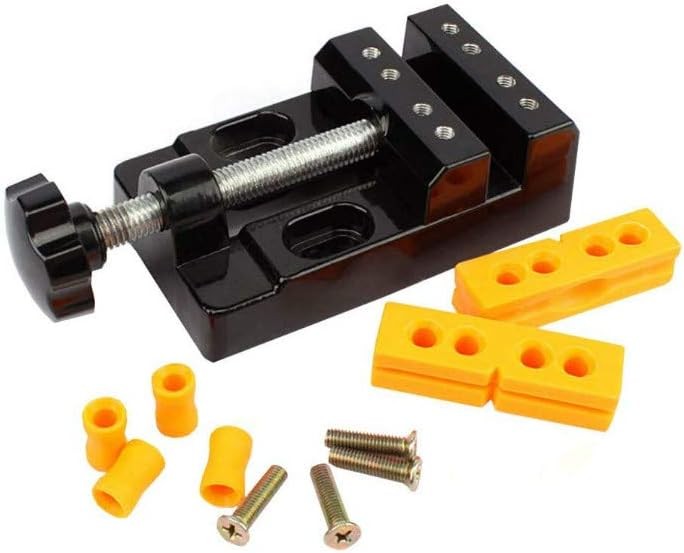 8 Hole Mini Flat Clamp 57mm Flat Bench Vise Bench Clamp Drill Press Vice