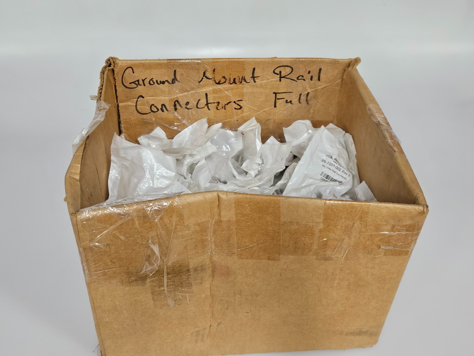 Lot of 25 IRONRIDGE 29-7001-002 Rev E Hdw Rail Connector Hardware Kit for Solar