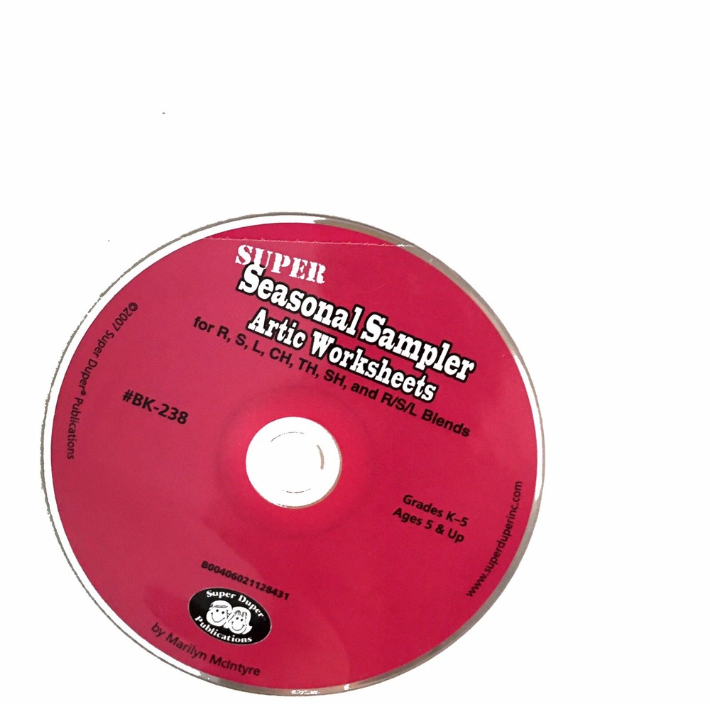 Super Duper Articulation Workbook Bundle (Set of 3)