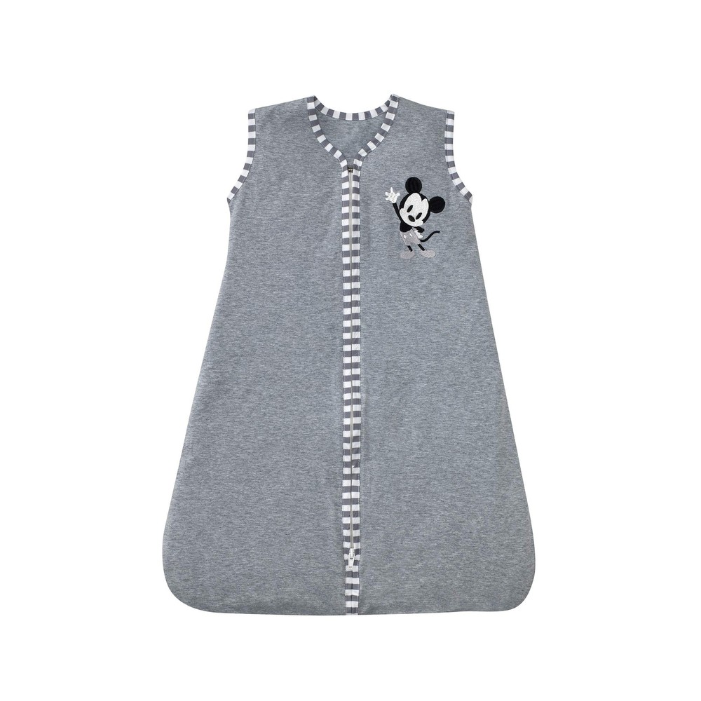 Lambs & Ivy Mickey Mouse 4Piece Crib Bedding Set, Gray