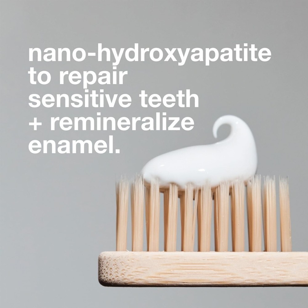 Davids Fluoride Free Nano Hydroxyapatite Toothpaste for Remineralizing Enamel