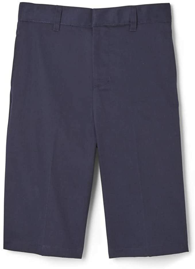 French Toast Boys Size 10 Husky Navy Basic Flat-Front Short Adjustable Waist