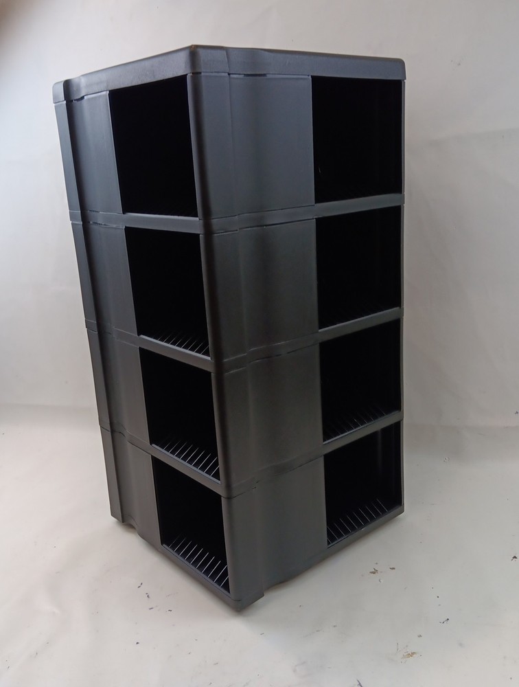 VTG Alpha 190+ CD Disc Holder Tower Carousel Spinning, Rotating Storage Case