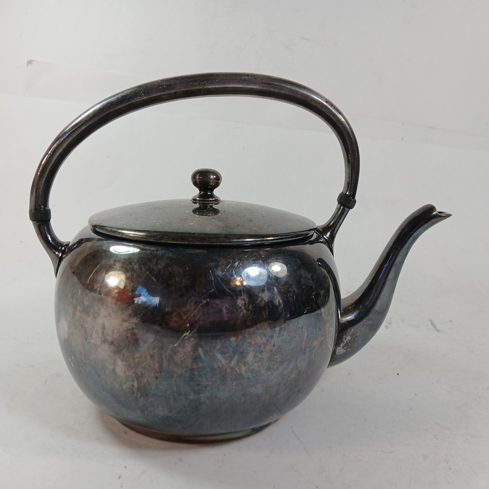 "Academy Silver on Copper" Tea Kettle