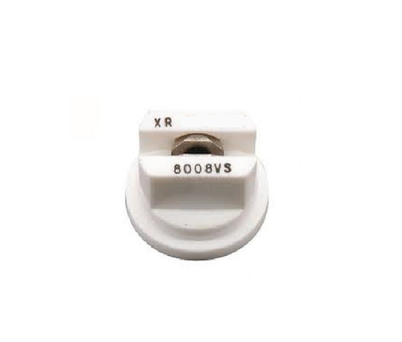 Pack of 25 - TeeJet Extended Range Flat Spray Tips White 80° Poly w/ SS Insert