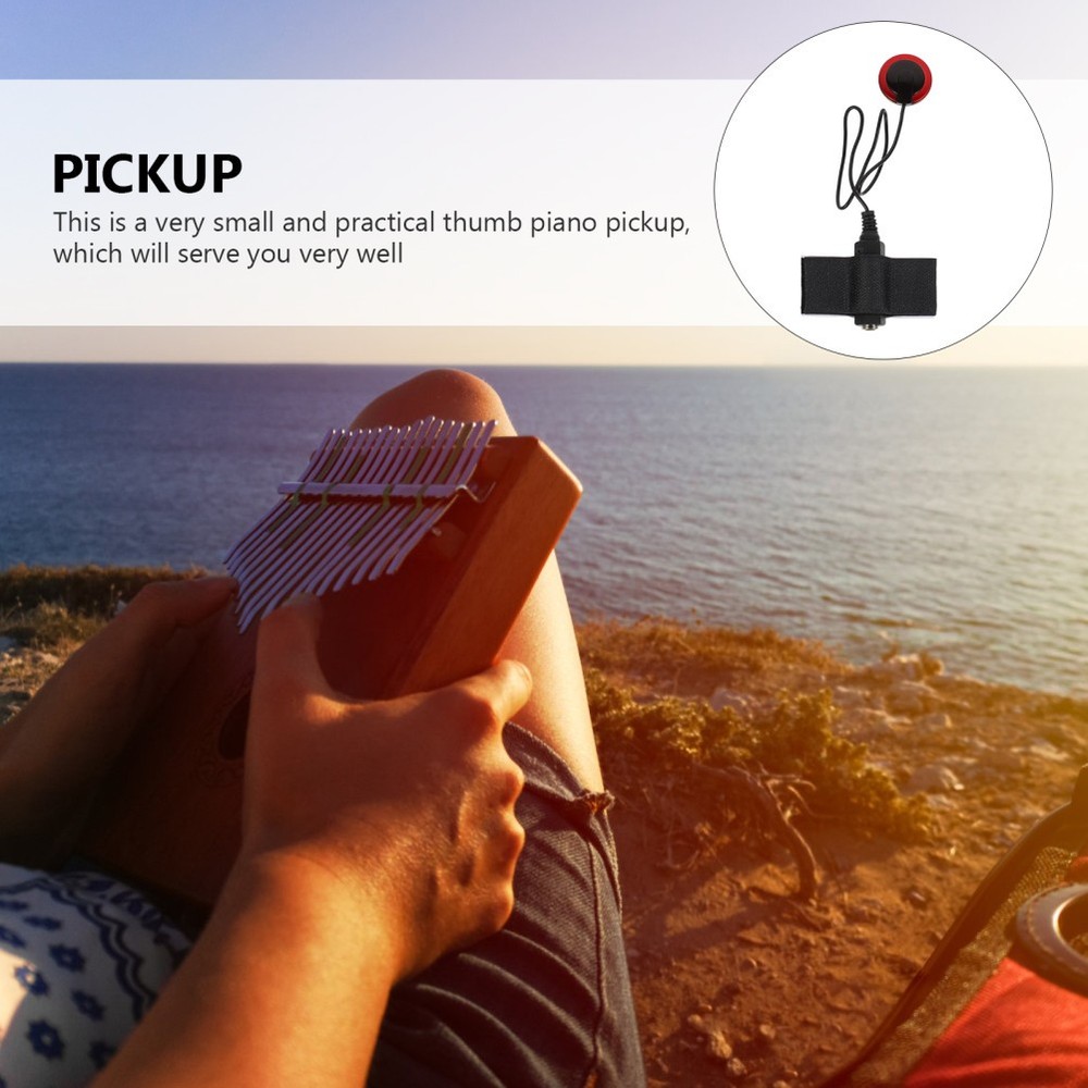 1 Set Universal Instrument Pickup Practical Thumb Piano Pickup Accessory