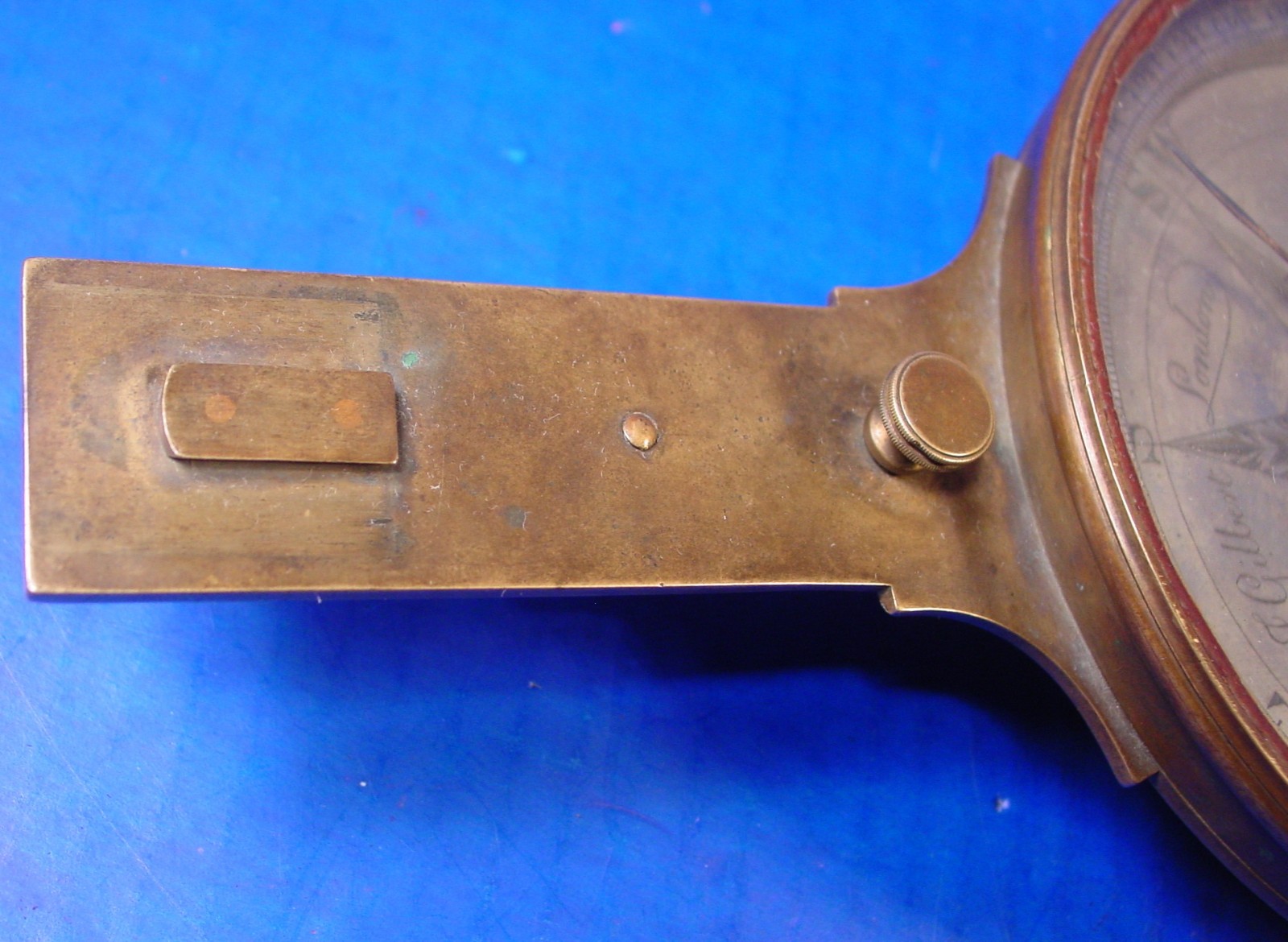 1740 John Gilbert Plain Compass + Original Box - Rare 18th Century Compass