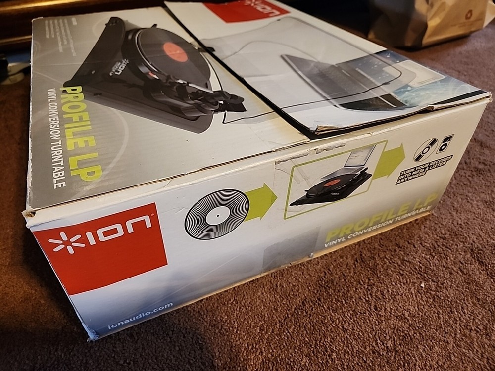 ION Audio PROFILE LP Turntable Vinyl Conversion
