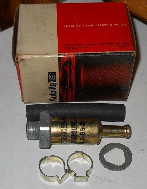 NOS 1965 Ford Fuel Filter FG-15