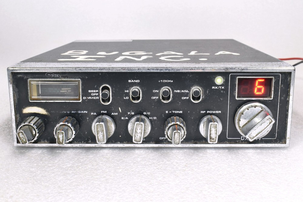 Galaxy DX-44V Mobile CB Radio Transceiver POWERS ON / UNTESTED OTHERWISE