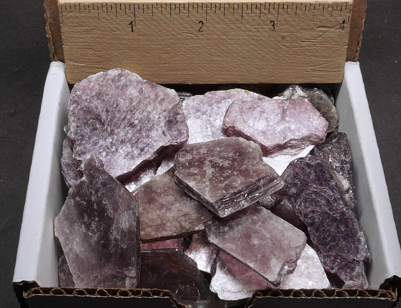 Lepidolite Collection 1/2 LB Layered Lavender Lithium Mica Crystals
