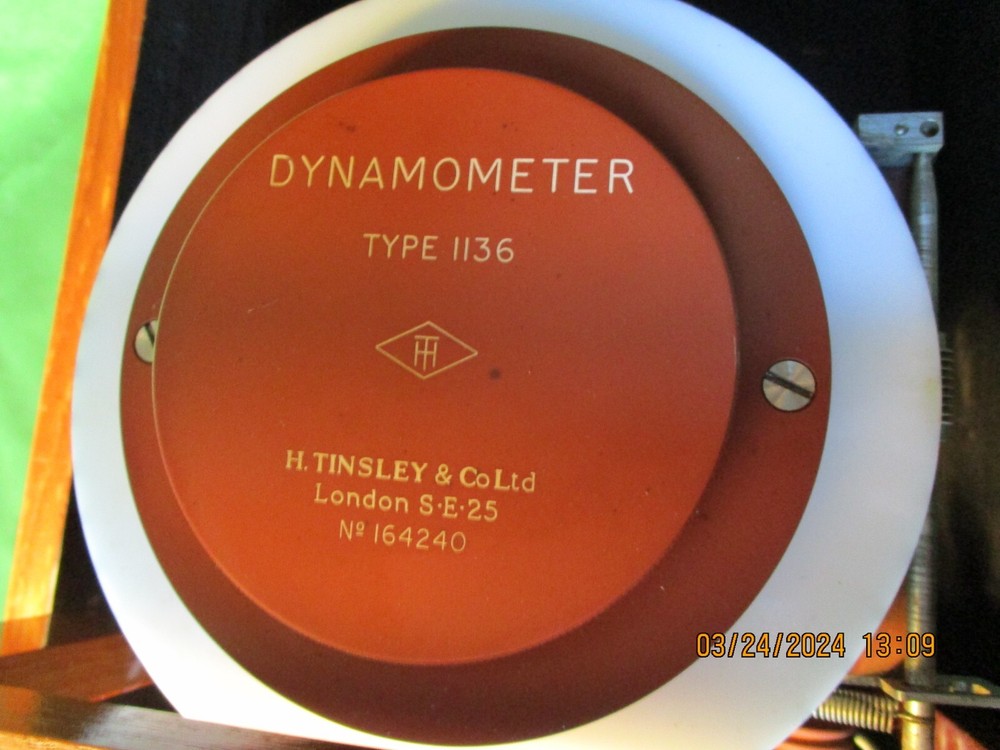 -DYNAMOMETER TYPE 3206 BY H TINSLEY