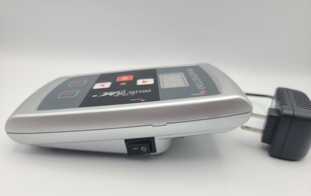 HAOTATTOO Diamond PU II Multi-Function A B LCD Digital Tattoo Power Unit -Used