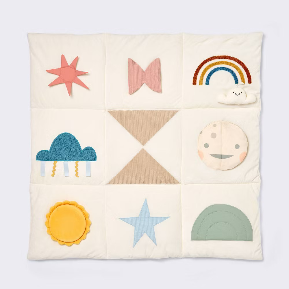 Geometric Interactive Playmat - Cloud Island