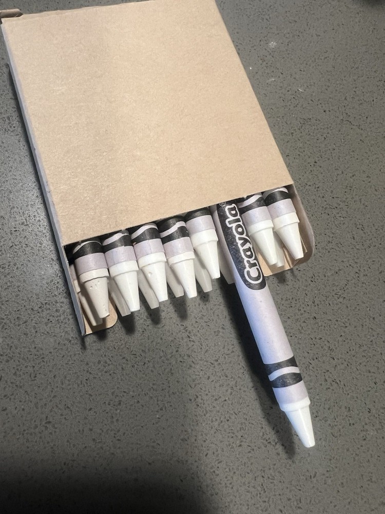 Crayola White Crayons 16-Pack