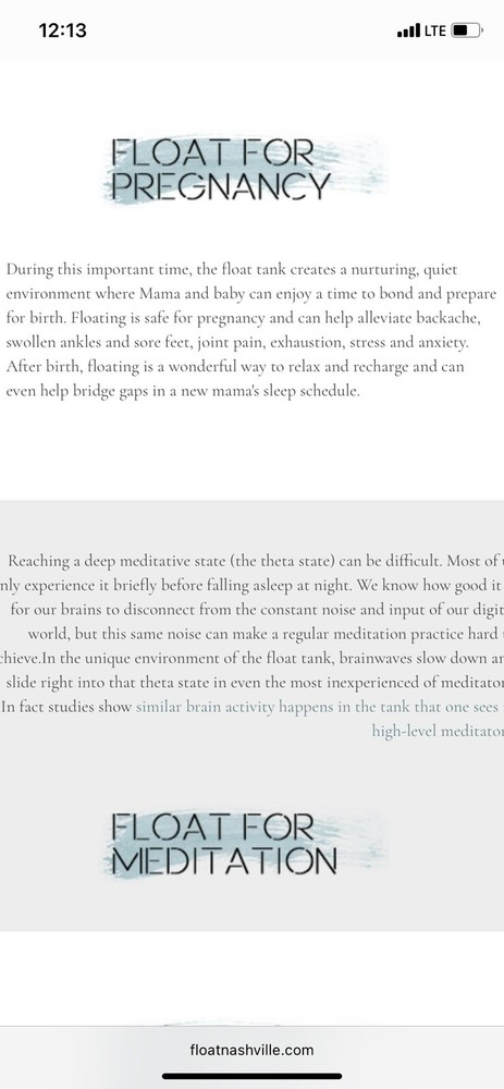 Float Nashville gift cards