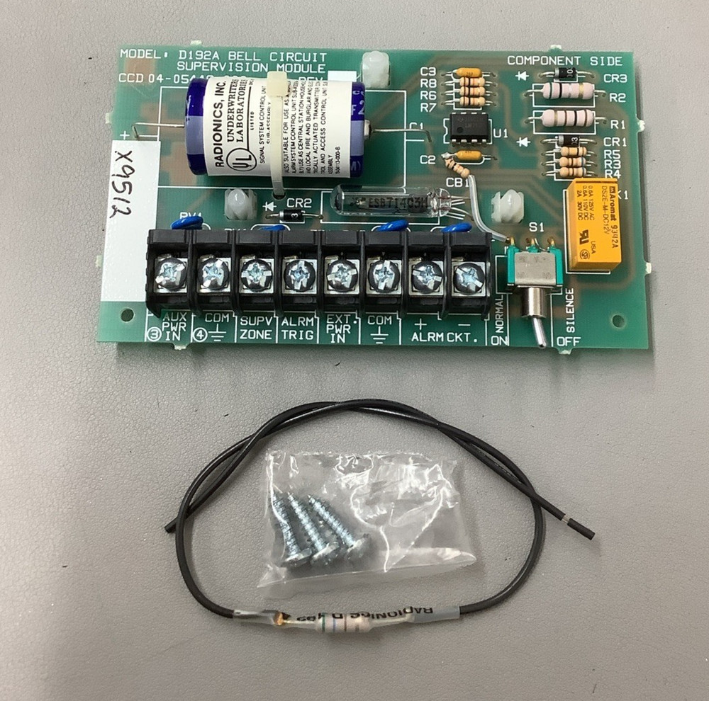 Radionics D192A Bell Circuit Supervision Indicating Module (b585)