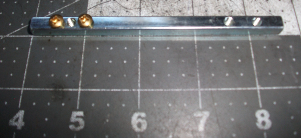 One each  4 1/2" Solid SPINDLE FOR MORTISE DOOR KNOBS w/knob screws (new)