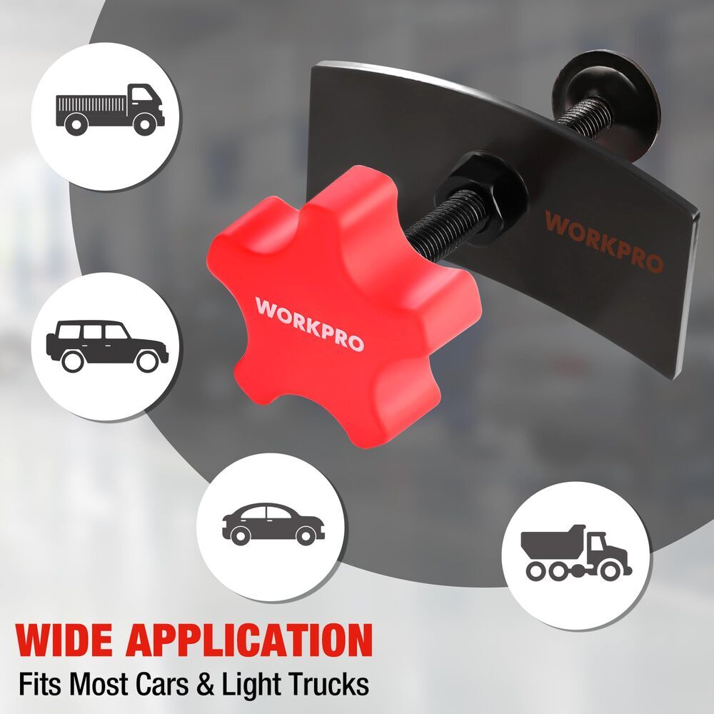 WORKPRO Brake Pad Spreader Disc Brake Spreader Tool for Compressing Inner Pad