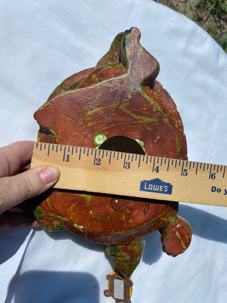Turtle Lovers Realistic Ceramic Turtle 10.5” H52”