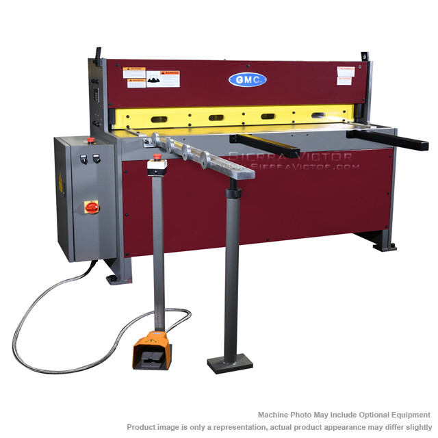 GMC EPS-0412M 4 ft x 12ga. Mechanical Shear Machine 3-phase