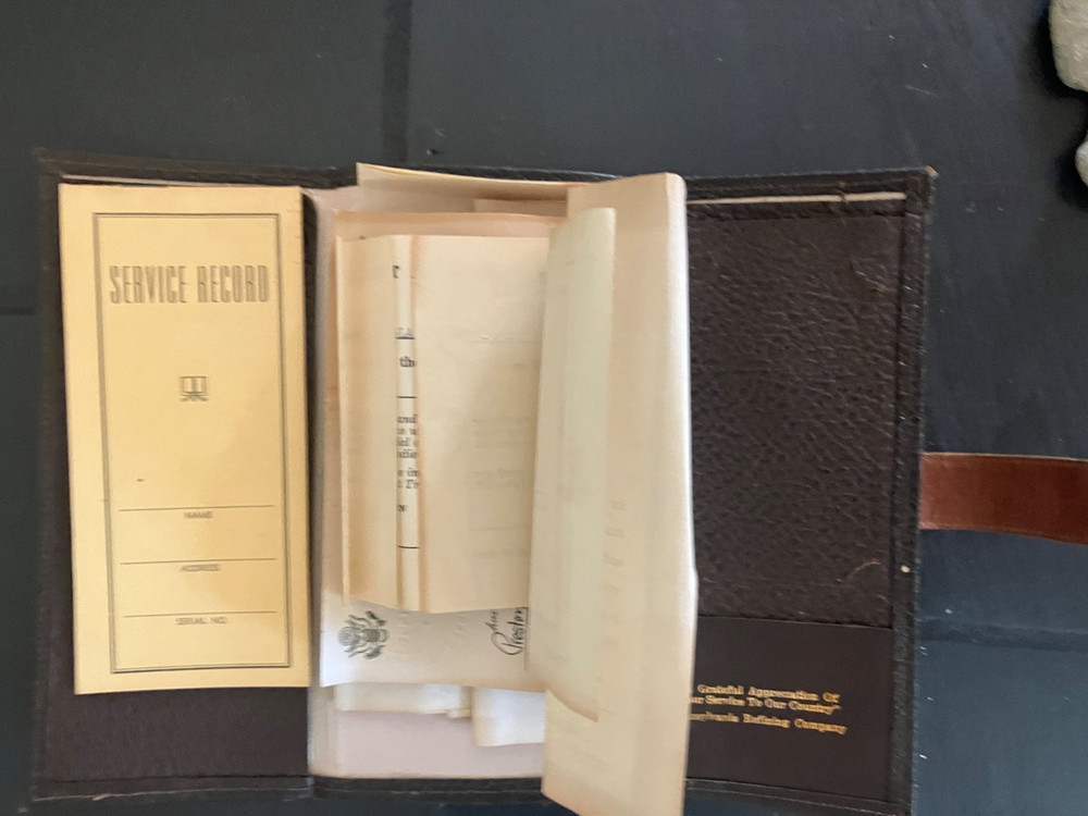 WW2 Navy Honorable Discharge Papers Original Documents/ Ephemera Lot