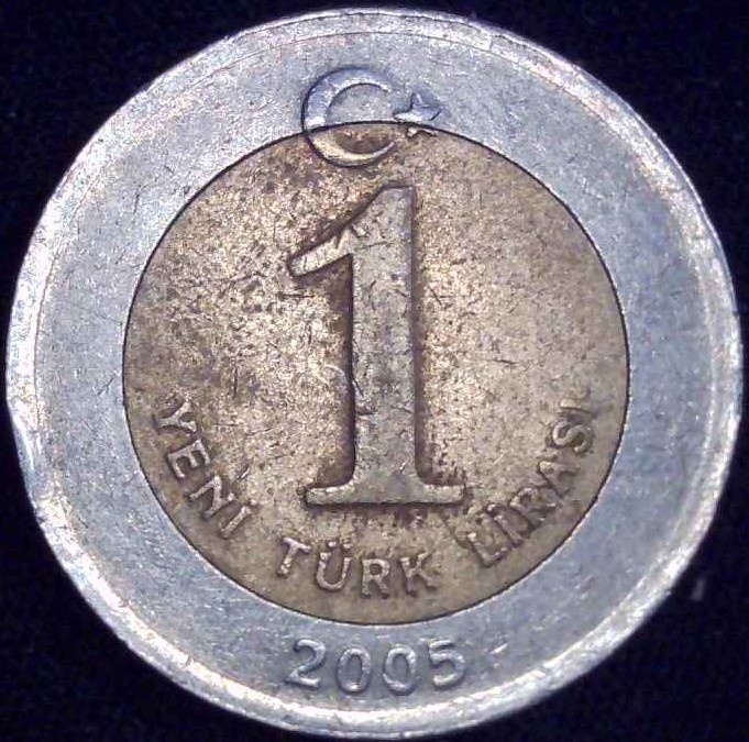 Turkey - 2005 - 1 Lirasi