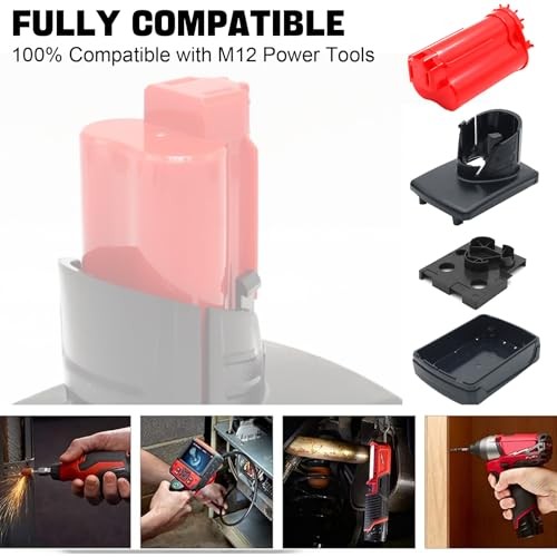 Plastic Battery Replacement Case Parts Shells, Cover Replacement for 12V Li