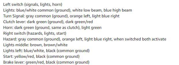 Aluminum 7/8" 22MM Handlebar Horn Turn Signal Headlight Control Buttons switch