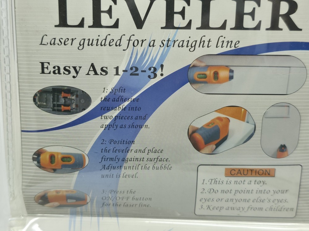 SE MULTI Purpose LASER LEVELER TOOL BUILT IN BUBBLE LEVELS #LS556