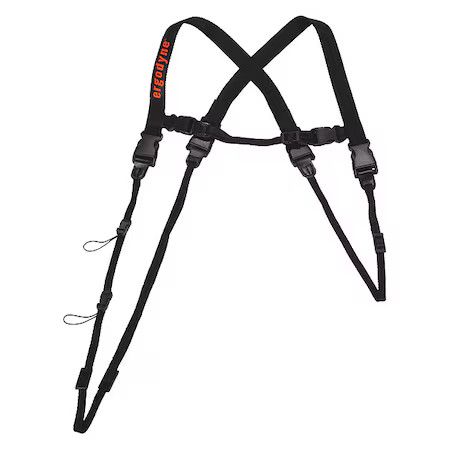 Ergodyne 3132L Harness, Black, Large, For Barcode Scanner