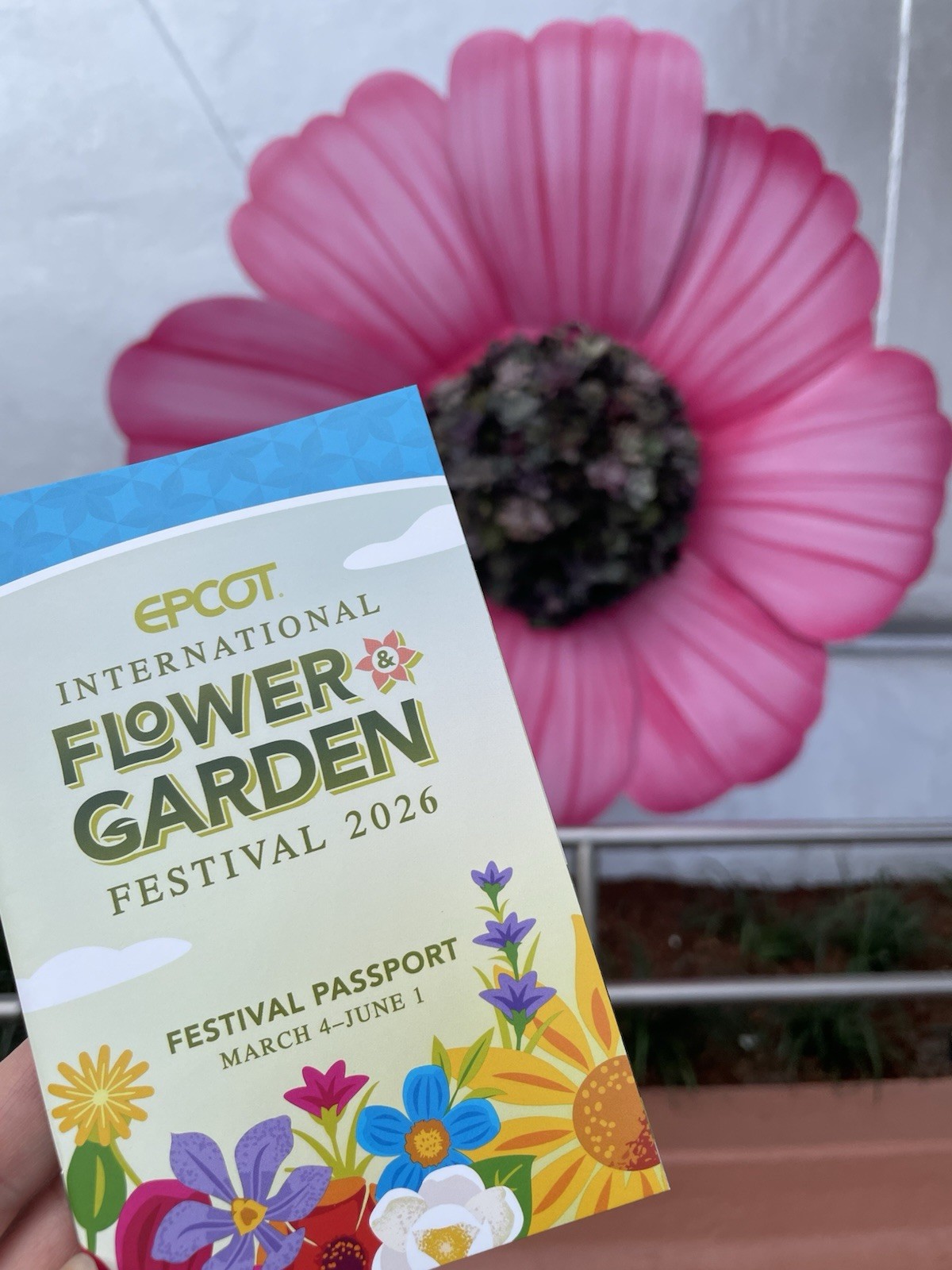 Epcot International Flower & Garden Festival 2026 Passport Disney World