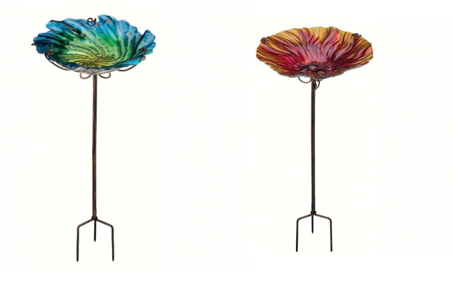 Regal Birdbath & Feeder with Stake