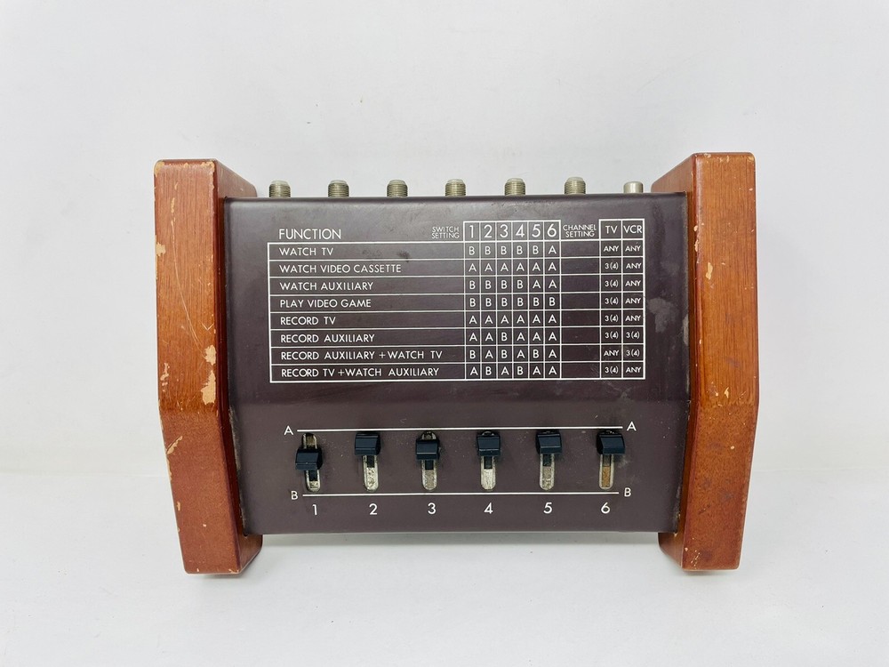 UNTESTED Vintage ARISTA Master Video Selector 56-5001