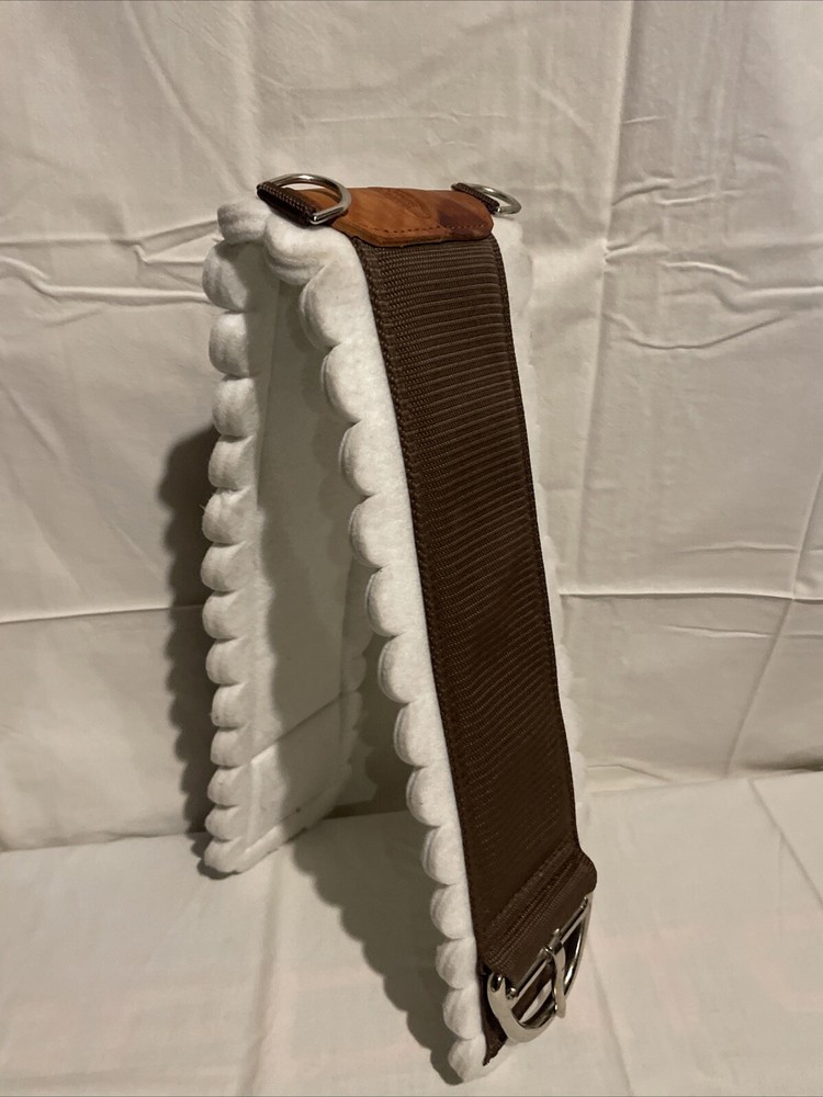 SIMCO Cinch 35" Smooth WHITE Straight Saddle Girth